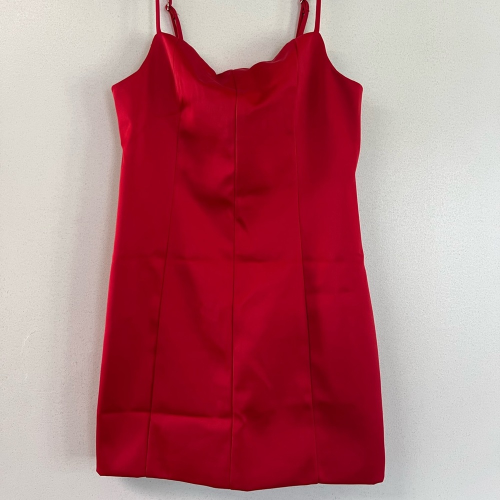 Forever 21 Vibrant Short Red Dress